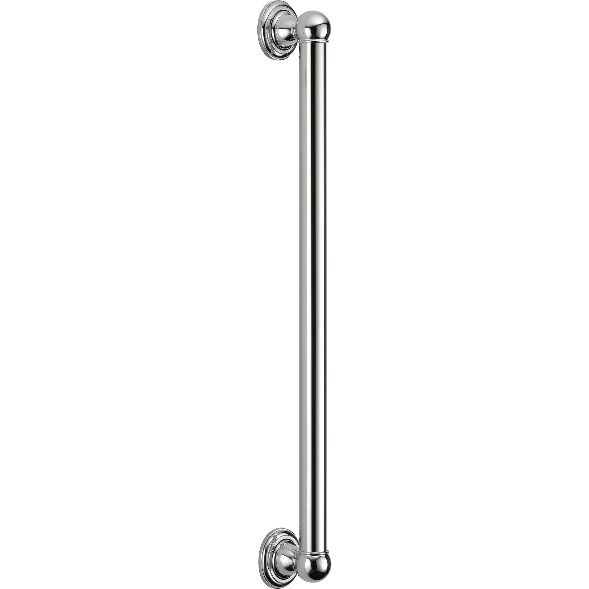 Delta ADA Compliant 24 Inch Chrome Wall Mounted Grab Bar - Bathroom Safety Handle for Shower, Bathtub & Toilet (Model 561079)