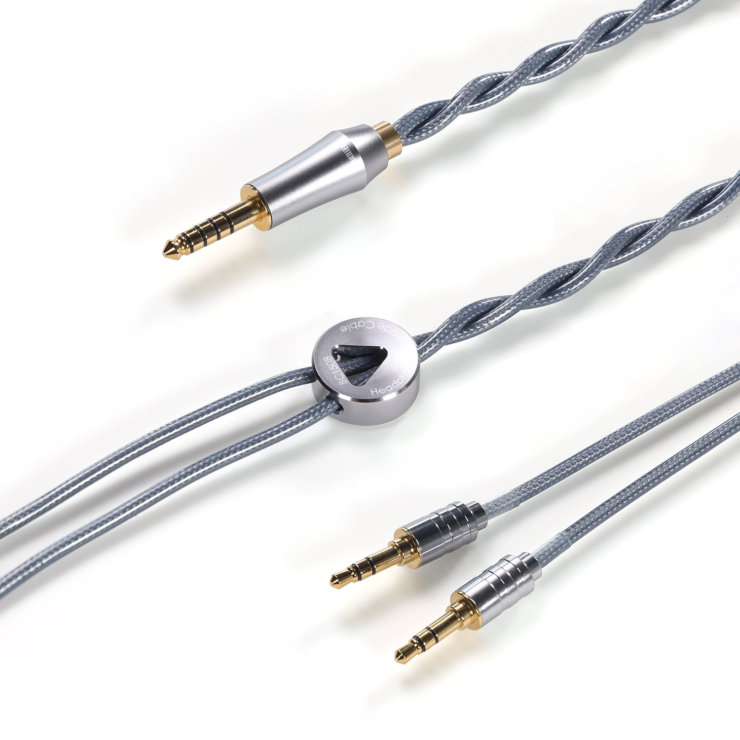 DD ddHiFi BC150B 4.4mm Balanced Silver Headphone Upgrade Cable for Audiophiles - High-Quality Open Box Replacement Cable for Sennheiser, Beyerdynamic, AKG Headphones - Perfect for Studio Monitoring & Hi-Fi Listening