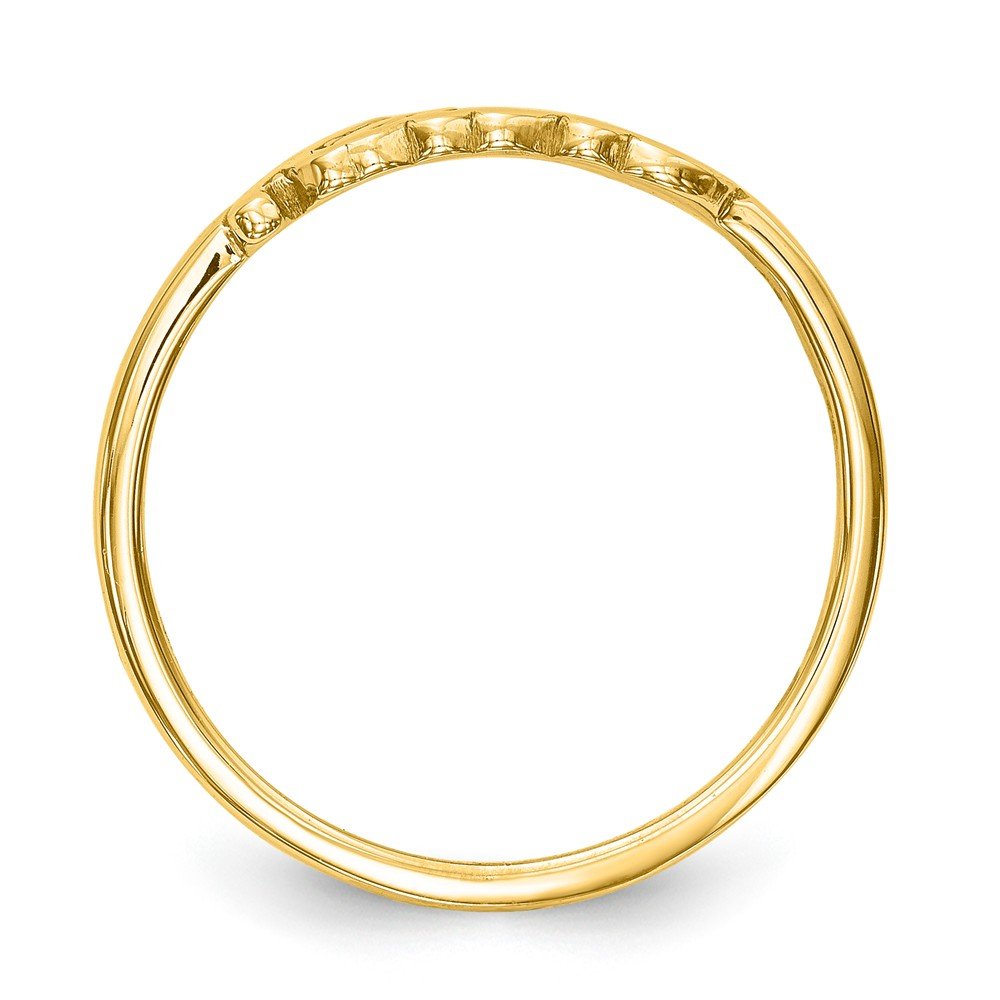 14K Solid Yellow Gold Personalized Name Ring Band - Custom Laser Engraved Jewelry for Women, Perfect for Gifts, Anniversaries, and Special Occasions