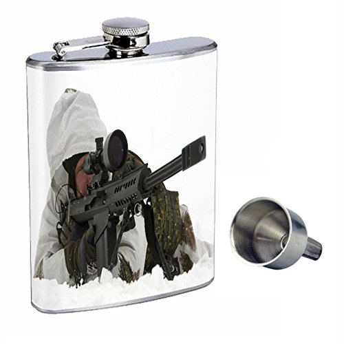 Premium 8oz Stainless Steel Whiskey Flask with Free Funnel - Leakproof & Stylish Design for Outdoor Adventures, Camping, Gifts & Travel Accessories (Model D-002)