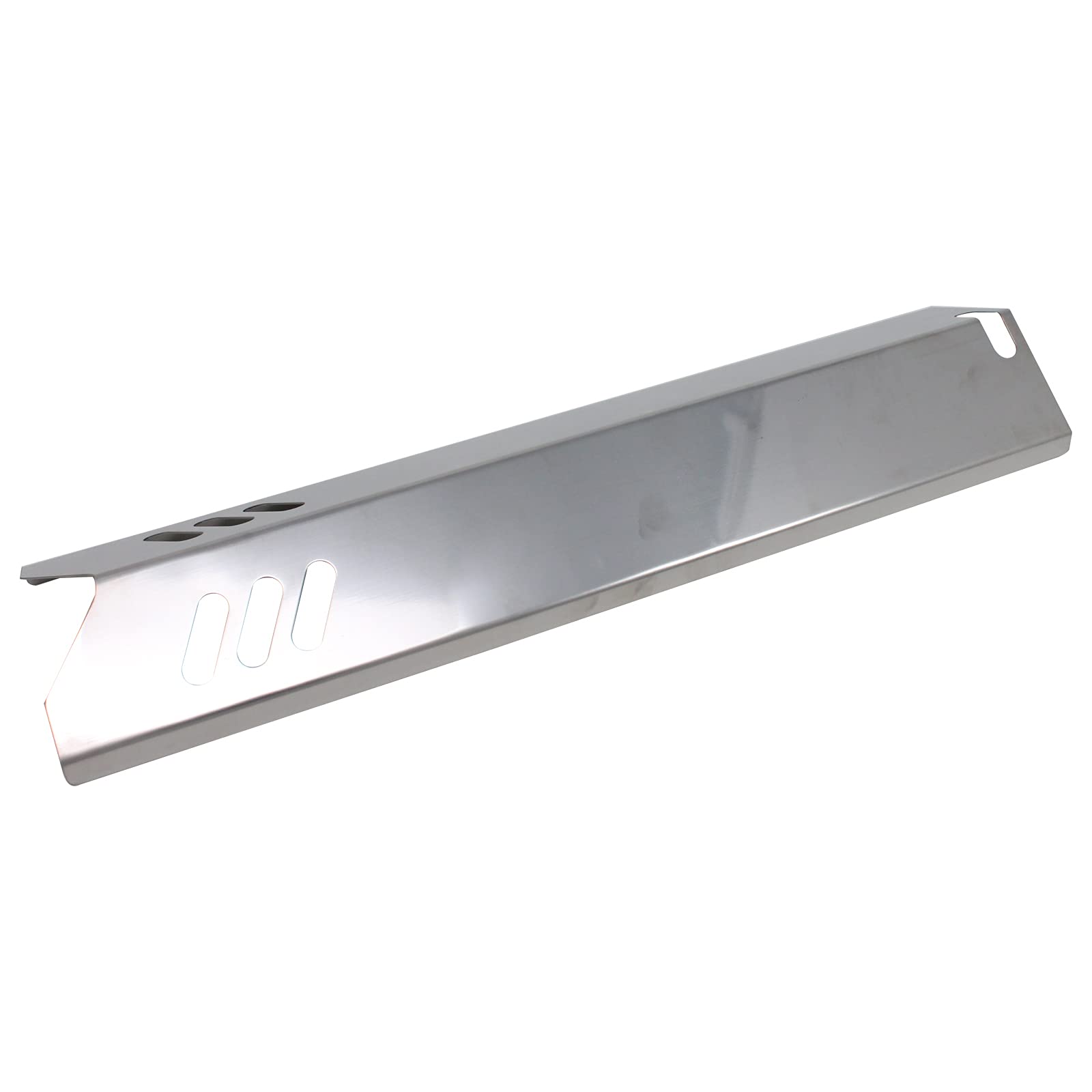 3-Pack Stainless Steel BBQ Grill Heat Shield Plates - Compatible with Phoenix KS10002, Flame Tamer, Guard & Deflector - Durable 15