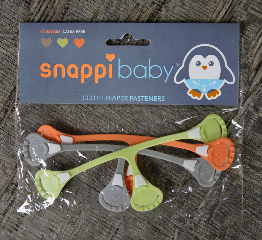 Snappi Cloth Diaper Fasteners - Secure & Adjustable Baby Diaper Clips for Newborns & Toddlers - Perfect for Cloth Diapering, Swim Diapers & Baby Fashion Accessories