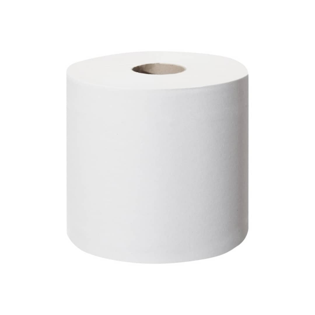 Tork SmartOne Advanced 2-Ply Toilet Paper Rolls - 620 Sheets per Roll, White (Pack of 12) | Soft & Strong Bathroom Tissue for Home, Office & Commercial Use
