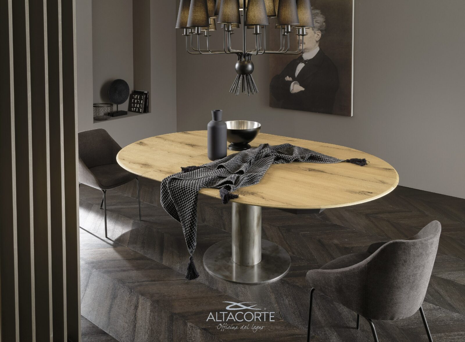 Extending Orby® Table - Expandable Dining Table for Small Spaces | Perfect for Apartments, Kitchens & Dining Rooms | Space-Saving Furniture Solution