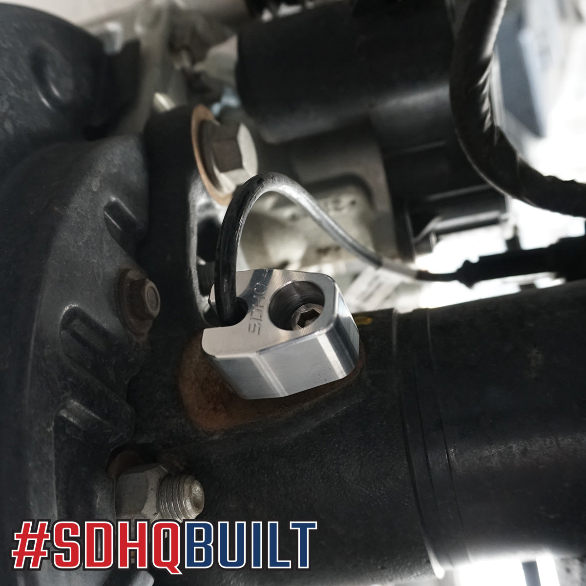 2023 Chevy/GMC 2500/3500 HD SDHQ Billet Aluminum Rear ABS Guards - Heavy Duty Protection for Off-Road Trucks & Towing