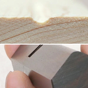 Kakuri Mini Ebony Hand Plane No9 R3 Convex - Premium Japanese Woodworking Tool for Fine Carpentry & DIY Projects - Perfect for Smoothing, Shaping & Finishing Wood Surfaces