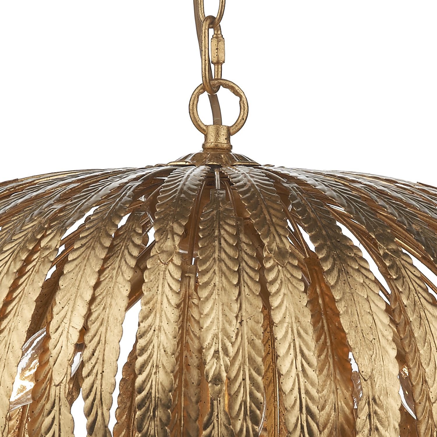Atticus 5-Light Gold Pendant Lighting Fixture - Modern Chandelier for Dining Room, Kitchen Island & Entryway