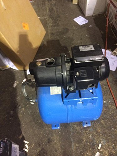 Flotec 1/2 HP Cast Iron Jet Pump & Tank System FP410515H - Perfect for Home Water Supply, Irrigation & Farm Use