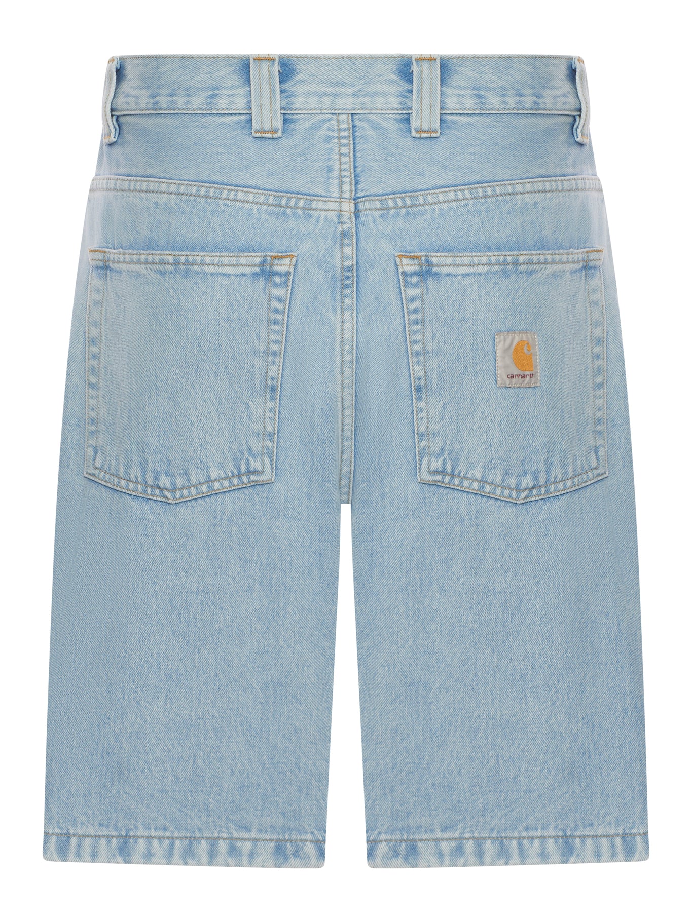 Carhartt WIP Brandon Short Sleeve T-Shirt for Men - Classic Blue Cotton Tee - Casual Streetwear & Workwear - Perfect for Everyday Wear, Gym, and Outdoor Activities
