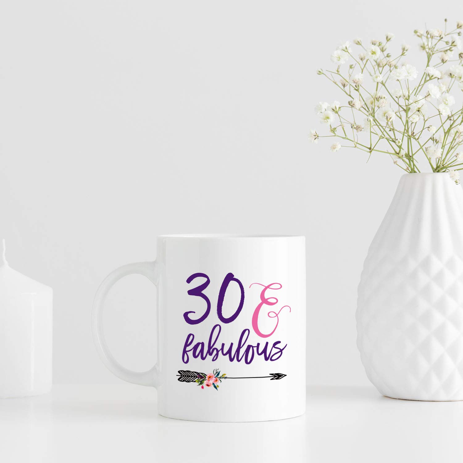 30th Birthday Gifts for Women Born in 1993 - Funny 30 Years Old Birthday Coffee Mug for Mom, Wife, Sister, Friend, Colleague - 11oz Ceramic Cup - Perfect for Office, Home & Birthday Celebrations