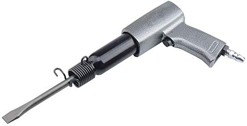 MXBAOHENG 2800RPM Pneumatic Air Hammer Kit with 9 Air Chisels & 3 Spring Retainers - 190G Professional Air Hammer for Metalworking, Auto Repair, and Industrial Applications