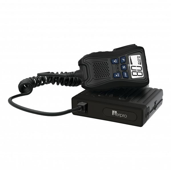 Aerpro AP477H 5W Ultra Compact Hideaway UHF CB Radio - Portable Truck & Off-Road Communication for Emergency & Adventure Use