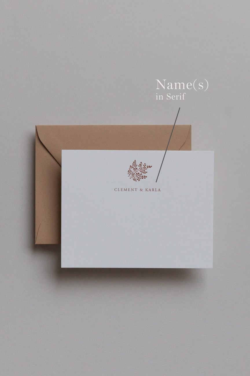 Elegant Maidenhair Fern Envelope Liner - Botanical Wedding Invitation Decor for Greeting Cards & Stationery - Perfect for DIY Crafts, Bridal Shower Invites & Special Occasions