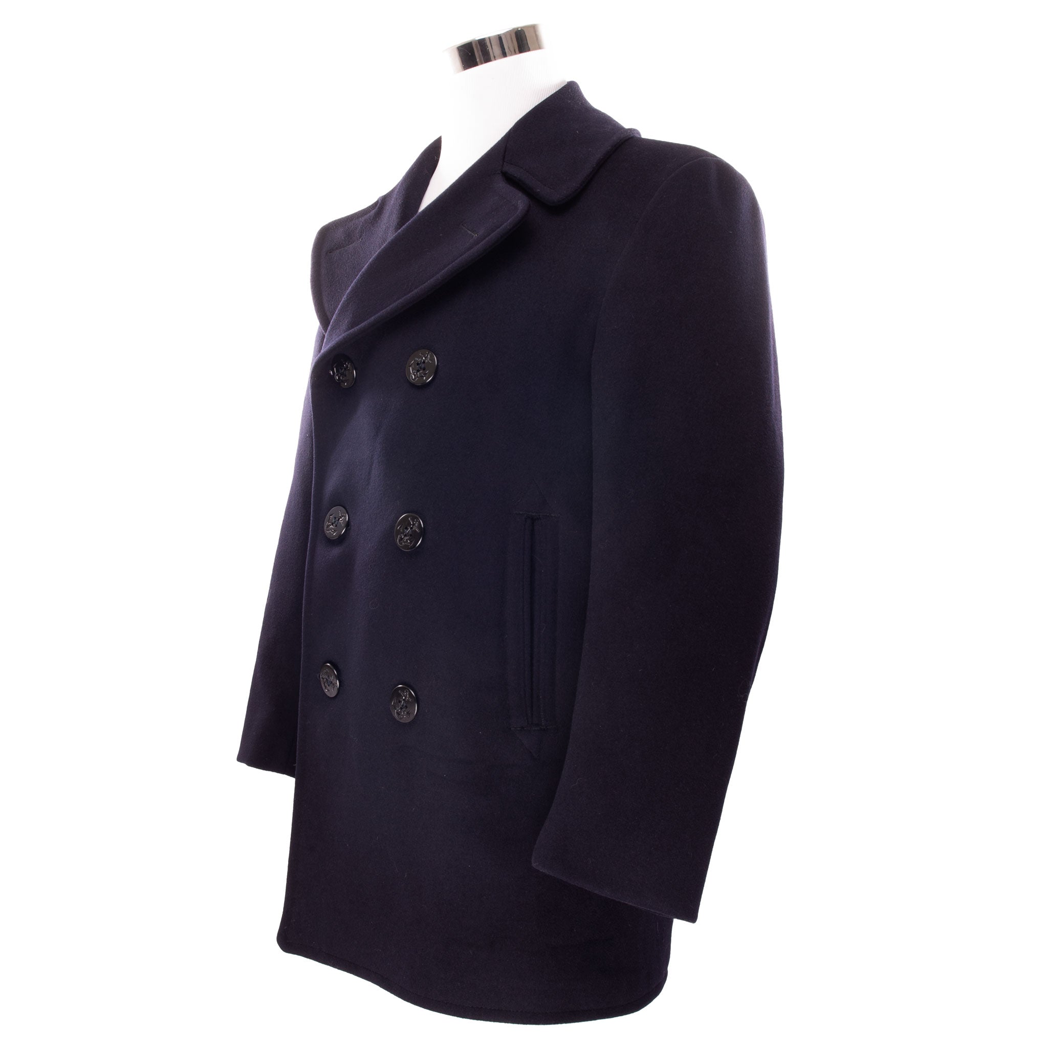 Vintage US Navy Peacoat 1967 Vietnam War - Size 40 - Authentic Military Outerwear for Men - Perfect for Winter Fashion & Historical Reenactments