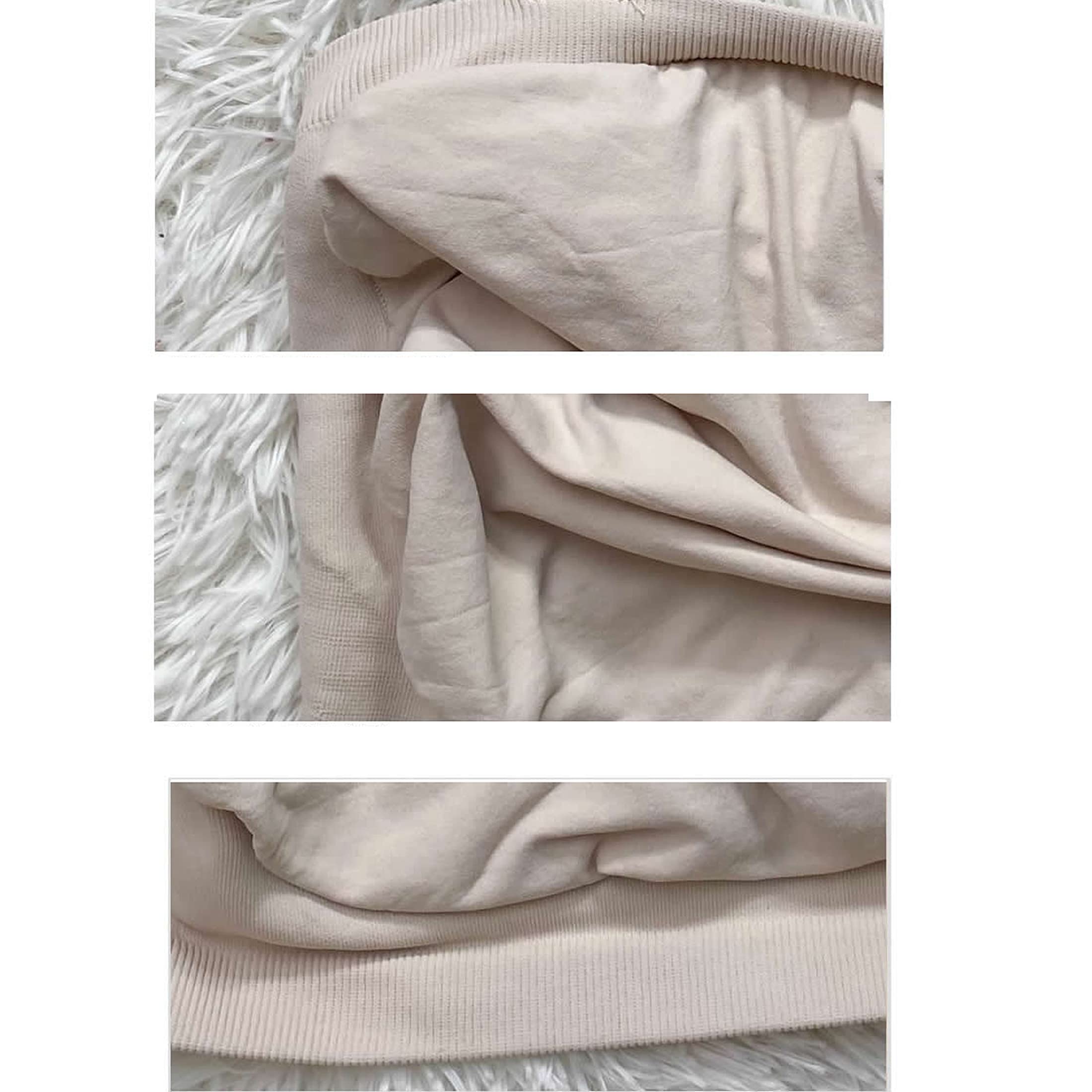 BIMEI Realistic Fake Pregnancy Belly for Adults - Large Beige Maternity Belly Cover for Pregnant Woman Costume & Acting Accessories - Perfect for Theater, Halloween, Cosplay & Pregnancy Simulation