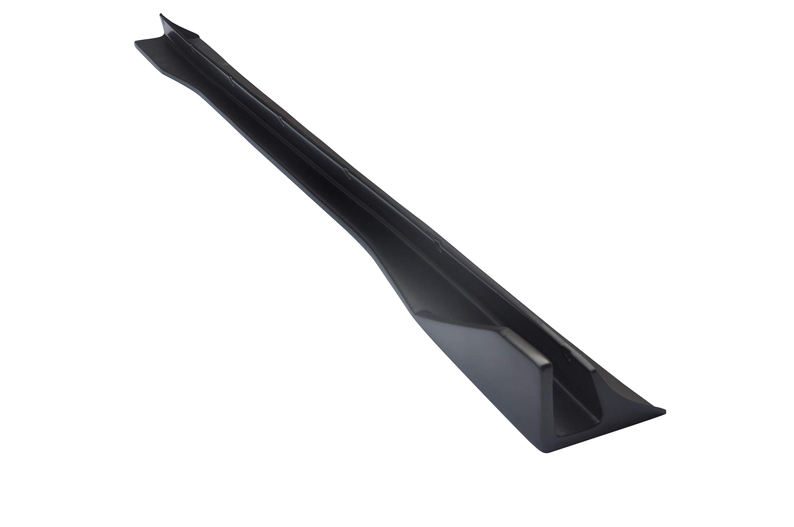 FREEMOTOR802 ZL1 Style Side Skirts for 2010-2015 Chevrolet Camaro | Unpainted Black PP Rocker Panels | MB Style Add-On Body Kit | Enhance Appearance & Protection for Street & Track Racing