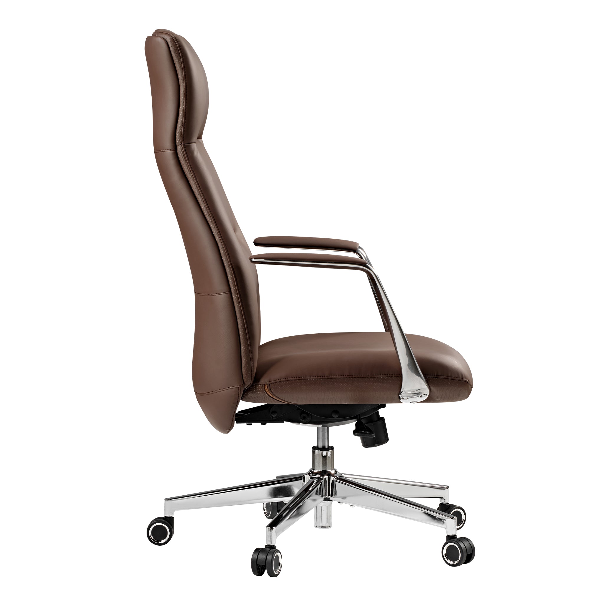 Premium Royal Slim Executive Office Chair - Ergonomic High Back Desk Chair for Home & Business Use - Perfect for Long Hours of Comfortable Sitting in Office or Study Room