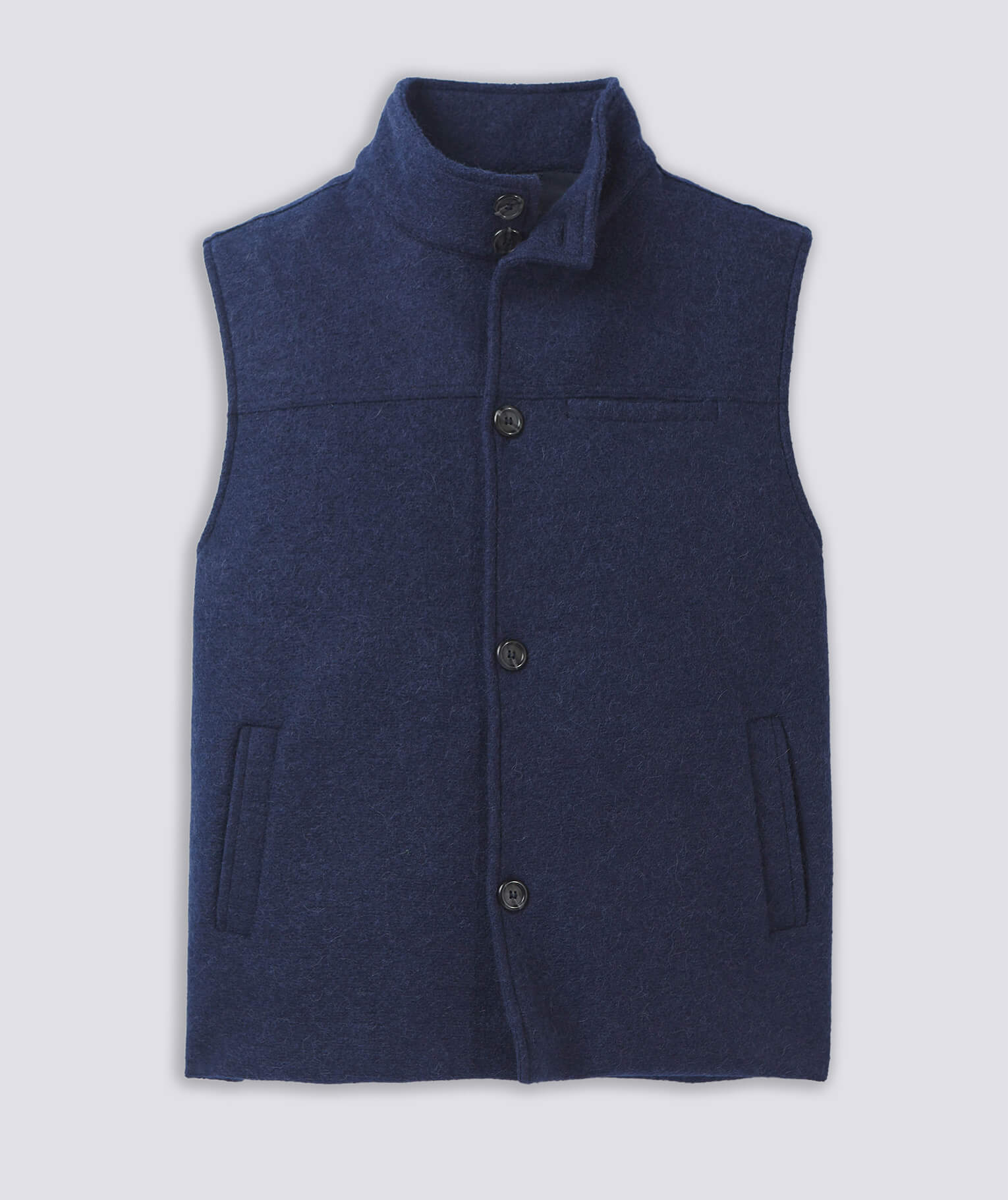 Men's Townsend Wool Vest - Classic Warm Fleece Lined Winter Vest for Outdoor Activities & Casual Wear