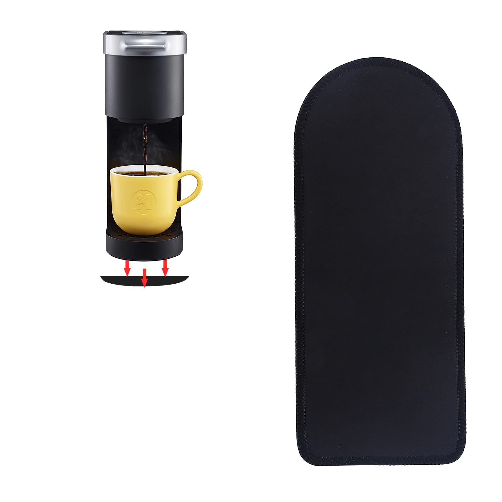 Non-Slip Keurig Coffee Maker Mat - 11.4