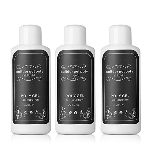 Professional Clear Nail Glue for Acrylic & Gel Nails - Strong Plastic Nail Extension Adhesive for Salon & DIY Manicure - Perfect for Nail Art, Extensions & Repair