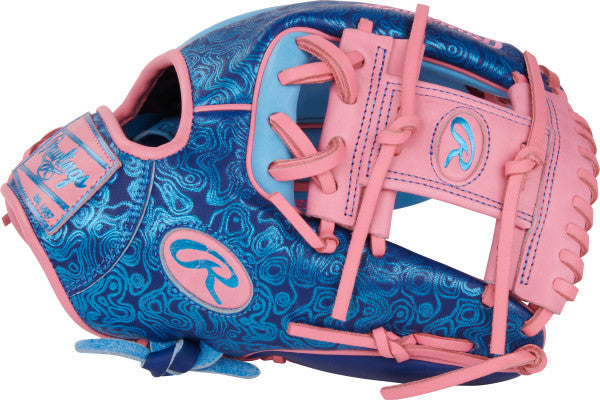 Rawlings Heart of the Hide Hot Vibe Baseball Glove - RGGC Series - PROR2174 2CBP 11.5 Inch | Premium Leather for Baseball Players | Perfect for Infield & Outfield Play