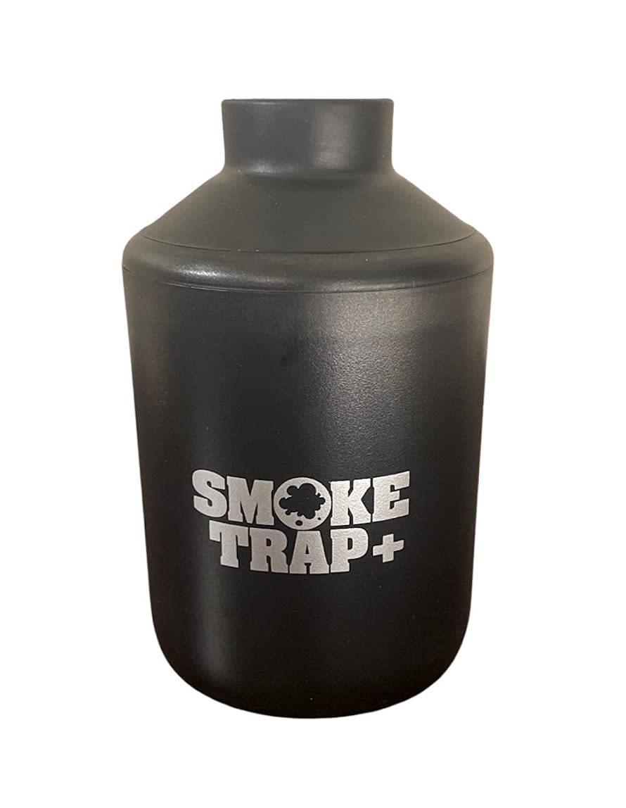 Smoke Trap Personal Air Filter (Sploof) - 500+ Uses Long Lasting Smoke Odor Eliminator for Discreet Indoor Smoking - Easy Exhale Design - Black - Perfect for Apartments, Dorms & Travel