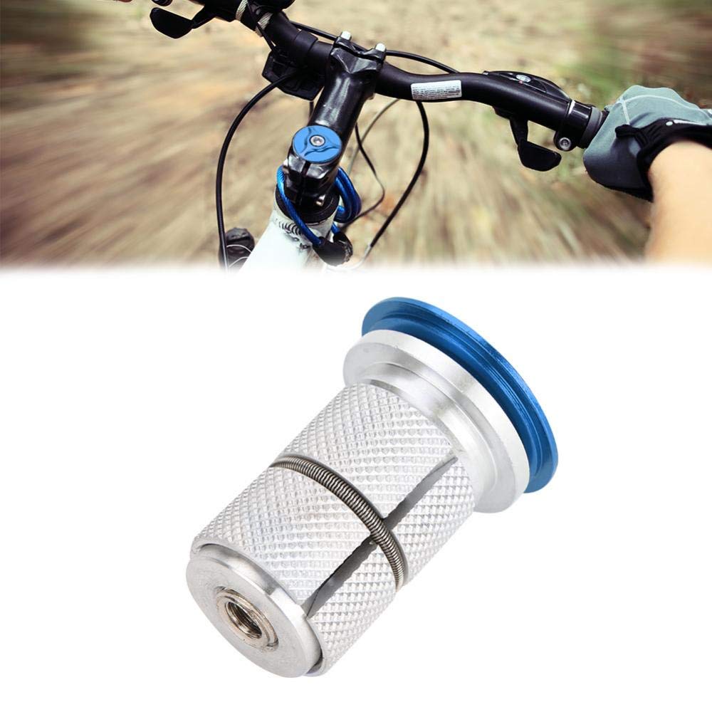 VGEBY1 Aluminum Alloy Bike Stem Headset - 1/1.25 Inch Cycling Headset Top Cap Expander for Road & Mountain Bikes | Perfect for Bike Maintenance & Upgrades