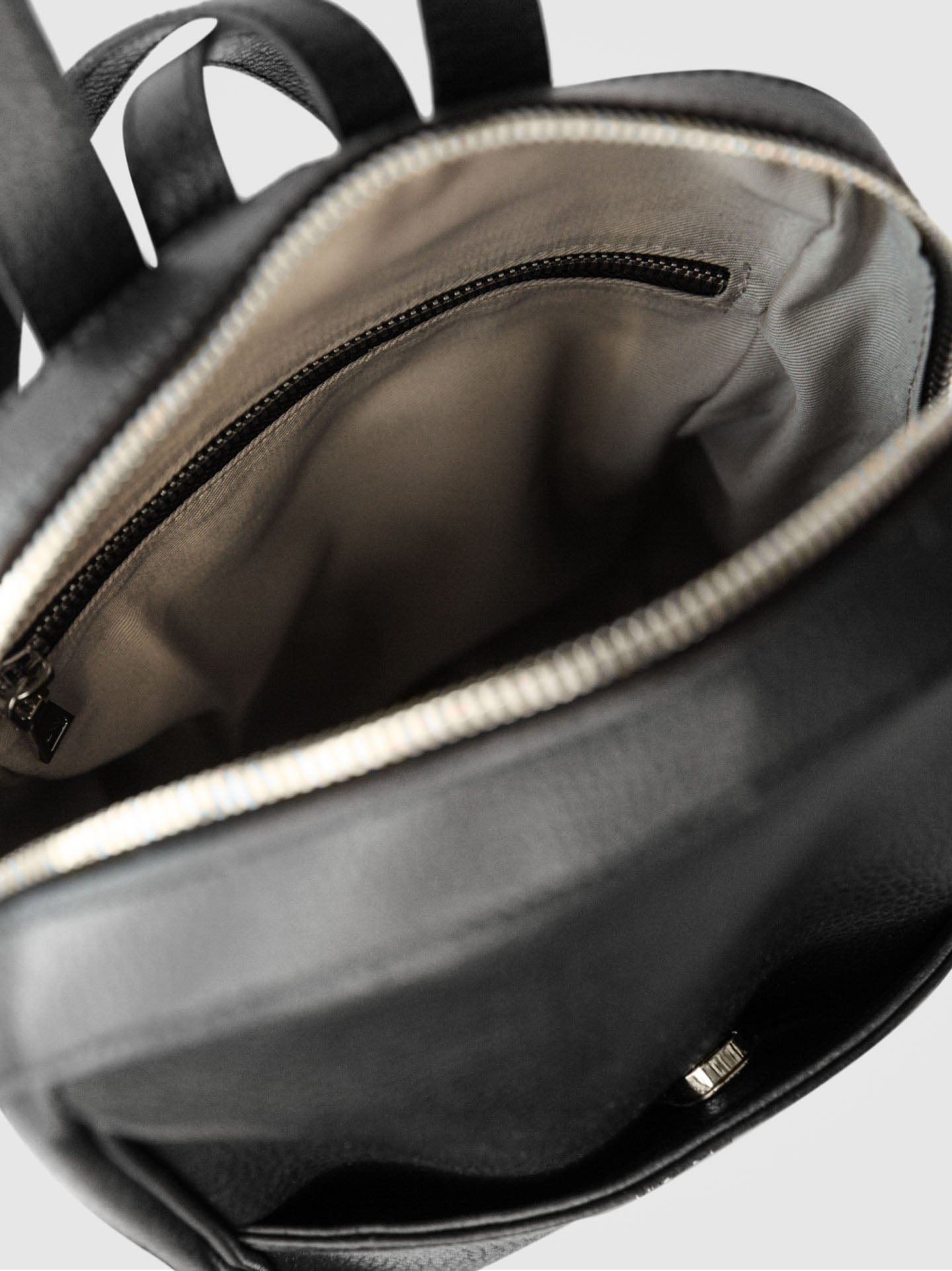 Hazel MIRUM® Vegan Leather Backpack for Women & Men - Eco-Friendly Black & Gold Luxury Bag | Perfect for Work, Travel & Everyday Use