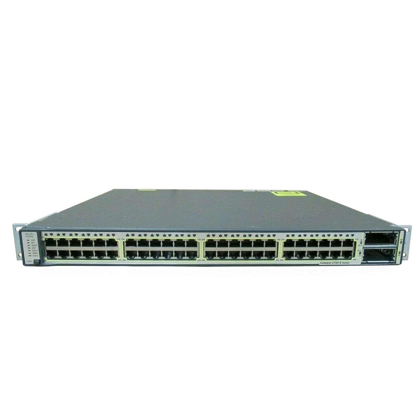 Cisco WS-C3750E-48TD-S 48-Port Gigabit Multi-Layer Switch | Enterprise Network Solution for High-Speed Data Transfer & VLAN Management