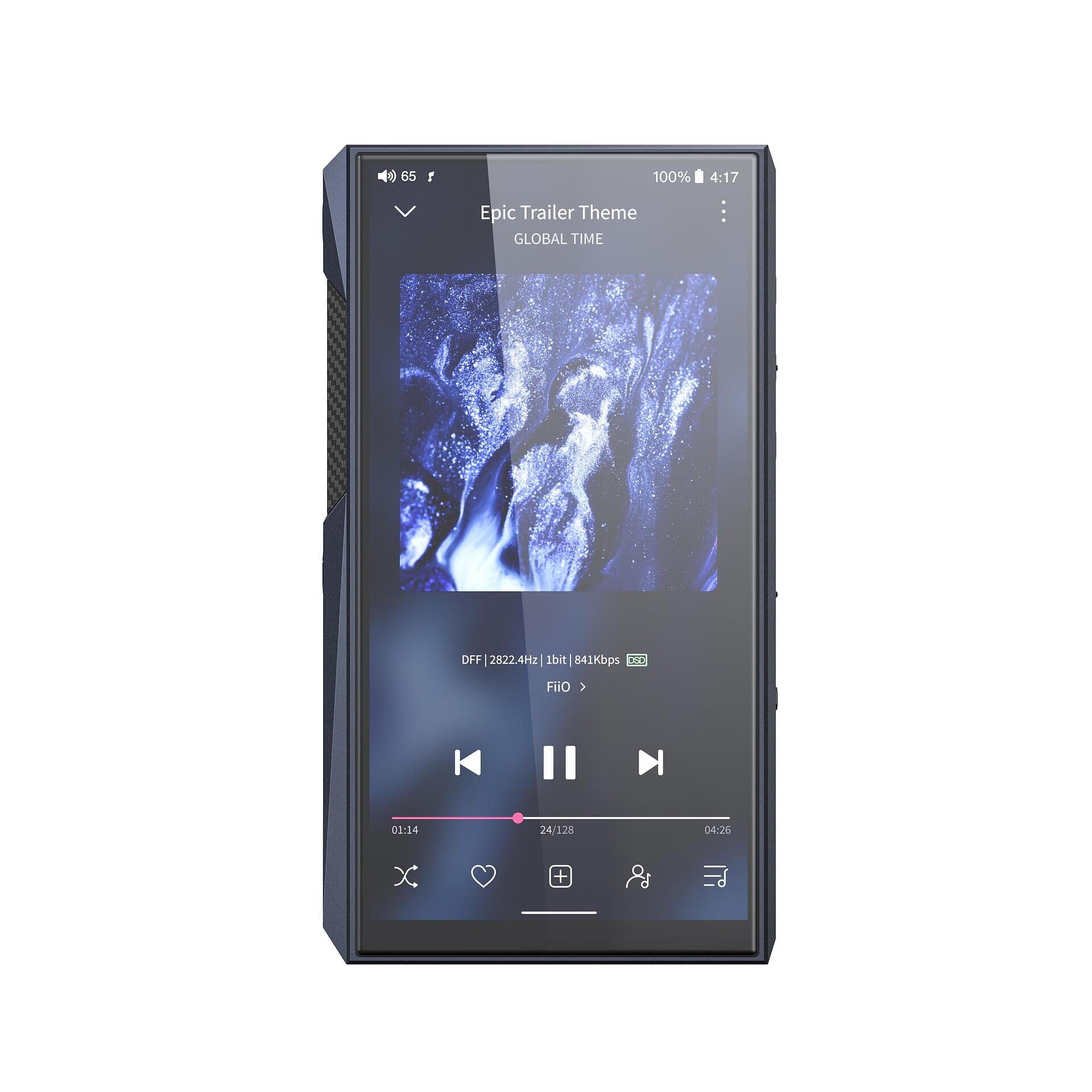 FiiO M23 High Resolution Portable Music Player with AK4191EQ+AK4499EX DAC - Perfect for Audiophiles & Travel Listening