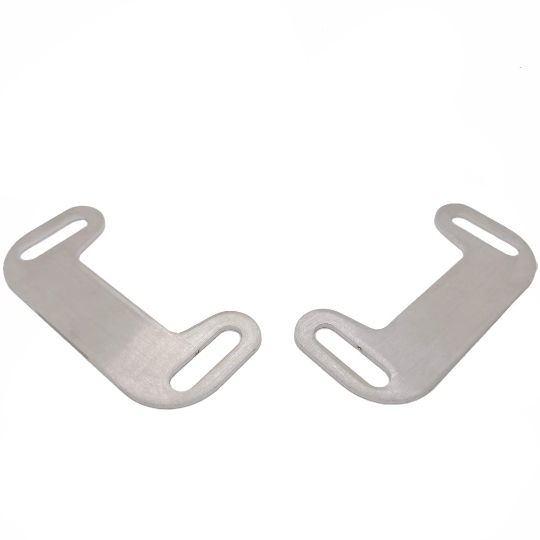 Harley Davidson Touring Stretched Bags Exhaust Adjustable Bracket Kit - 2PC Stainless Steel Motorcycle Exhaust Mounting Brackets for Centering with Extended Bags & Fender - Perfect for Long Rides & Custom Harley Builds