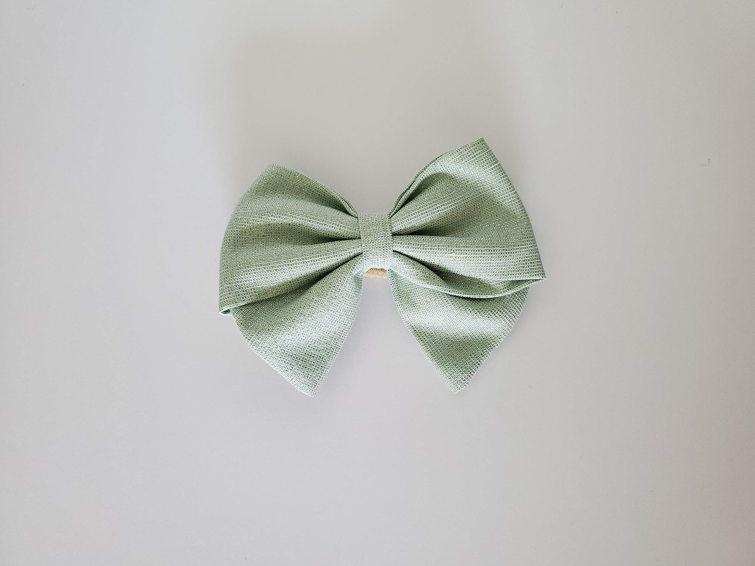 Super Soft Baby Girl Headbands & Linen Bows - Stretchy Nylon Hair Bands for Newborns, Infants & Toddlers - Perfect for Photoshoots, Birthday Parties & Everyday Outfits