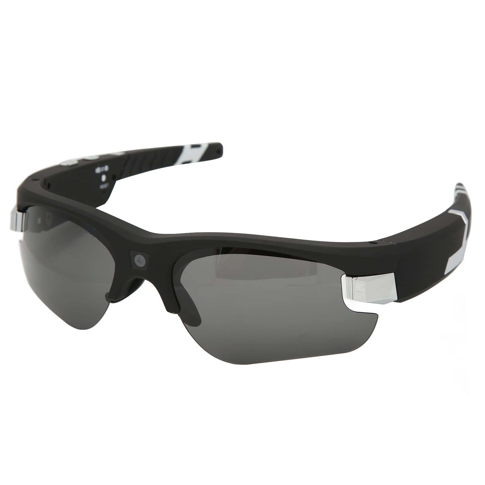 HD 1080P Video Recording Sunglasses with 4 Interchangeable Lenses - Sports Camera Glasses for Cycling, Driving, Hunting & Outdoor Adventures | Hands-Free Action Camera for Vlogging, Travel & Extreme Sports