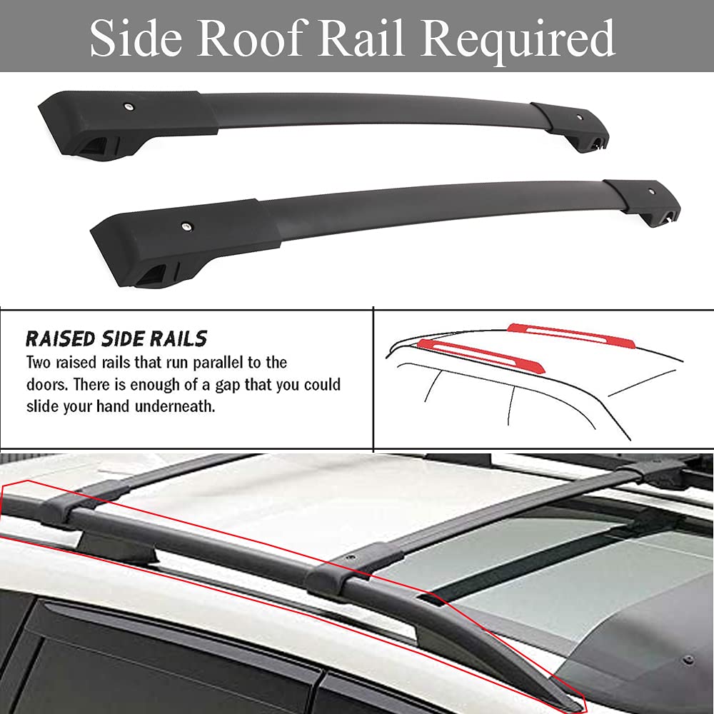 Heavy Duty Roof Rack Cross Bars for Jeep Renegade (2015-2023) - Universal Luggage Cargo Carrier with Side Rails | Perfect for Camping, Road Trips & Outdoor Adventures