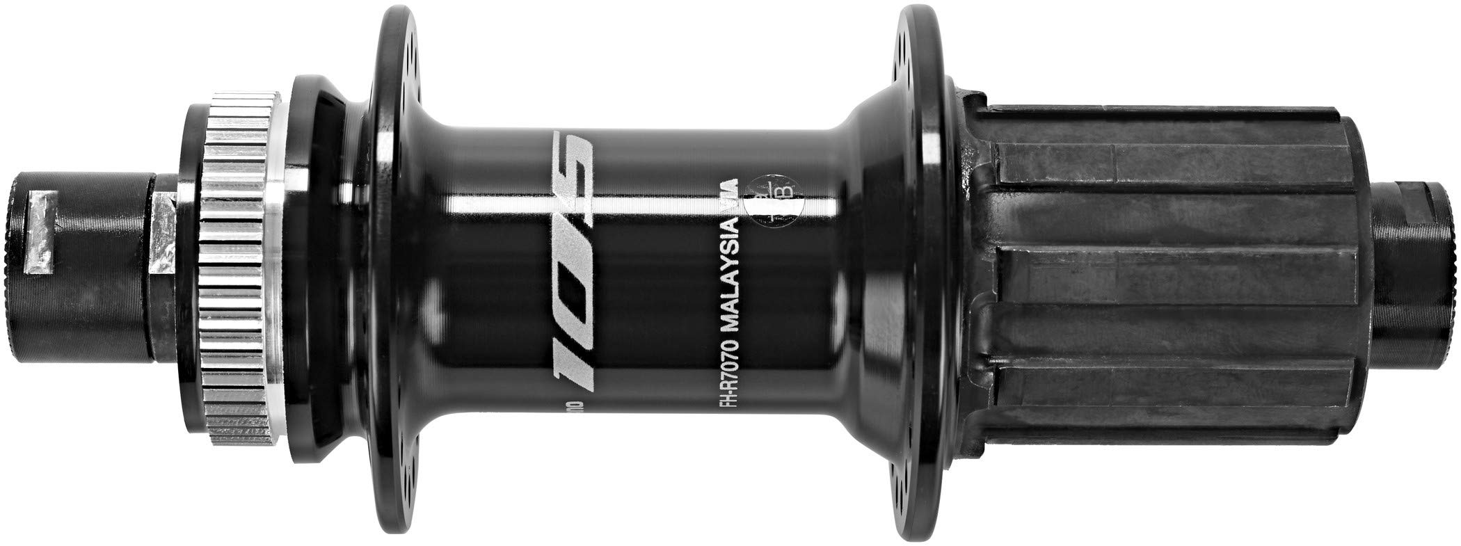 Shimano 105 FHR7070BL Unisex Bike Disc Brake Rotor - 32 Hole Center Lock Standard Size for Road & Mountain Bikes - Perfect for Commuting, Racing & Performance Cycling