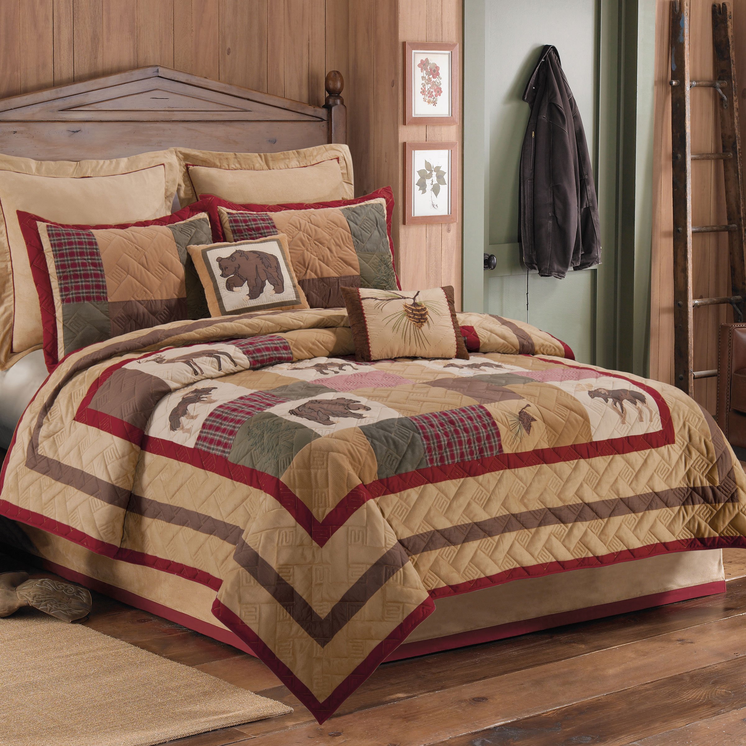 C&F Home Big Sky Twin Quilt Set - Soft & Breathable Cotton Bedding for Twin Beds, Multi-Color - Perfect for Kids' Rooms, Guest Bedrooms & Cozy Cabin Retreats