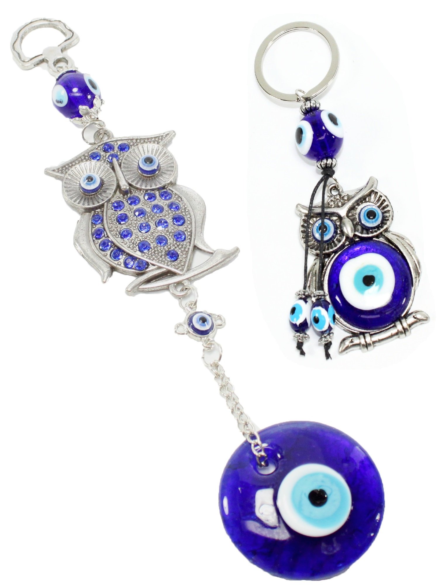 Set of 2 Turkish Blue Evil Eye Nazar 2