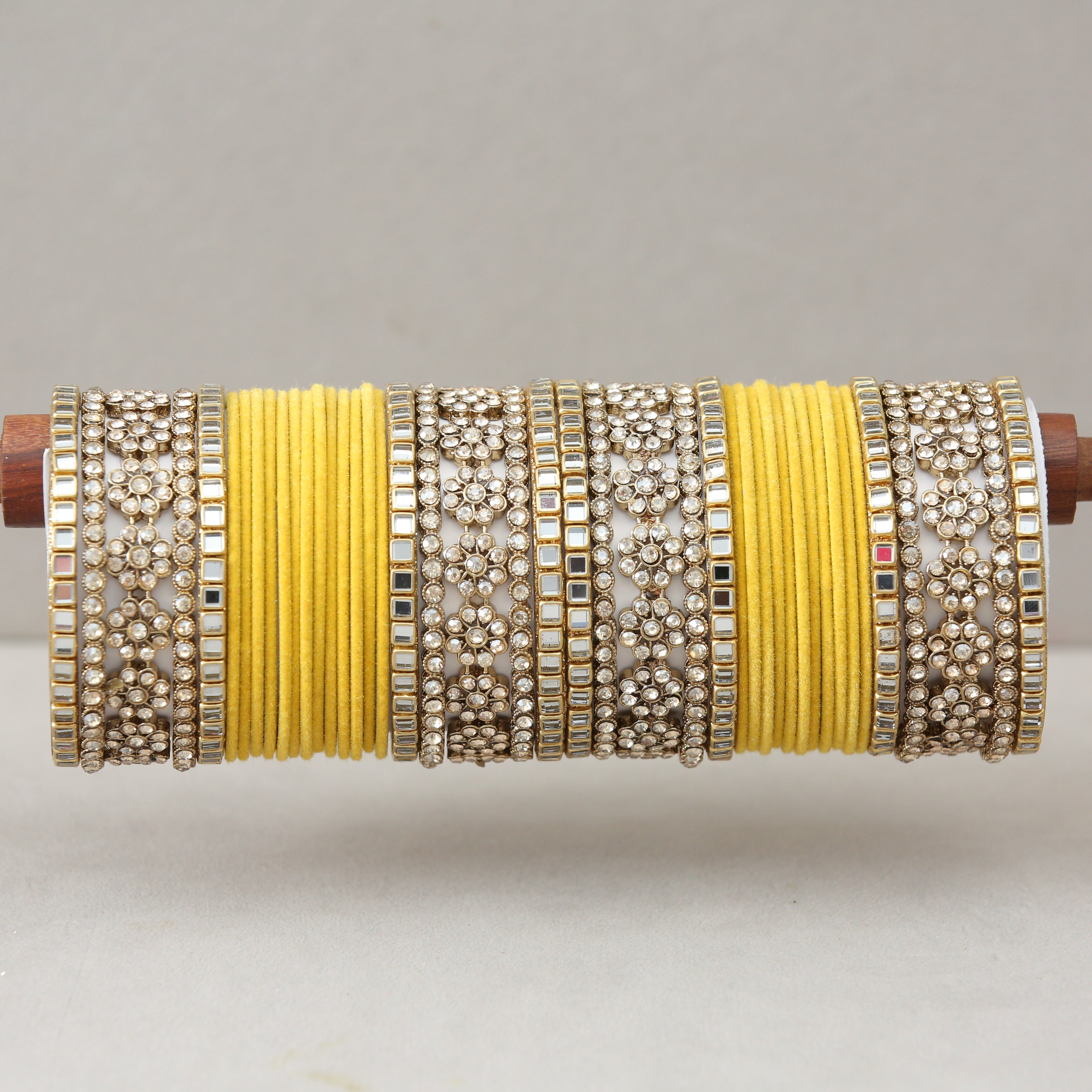 Bhavna Stone Bangles - Handmade Indian Jewelry for Women | Traditional & Stylish Bangles for Festivals, Weddings & Daily Wear