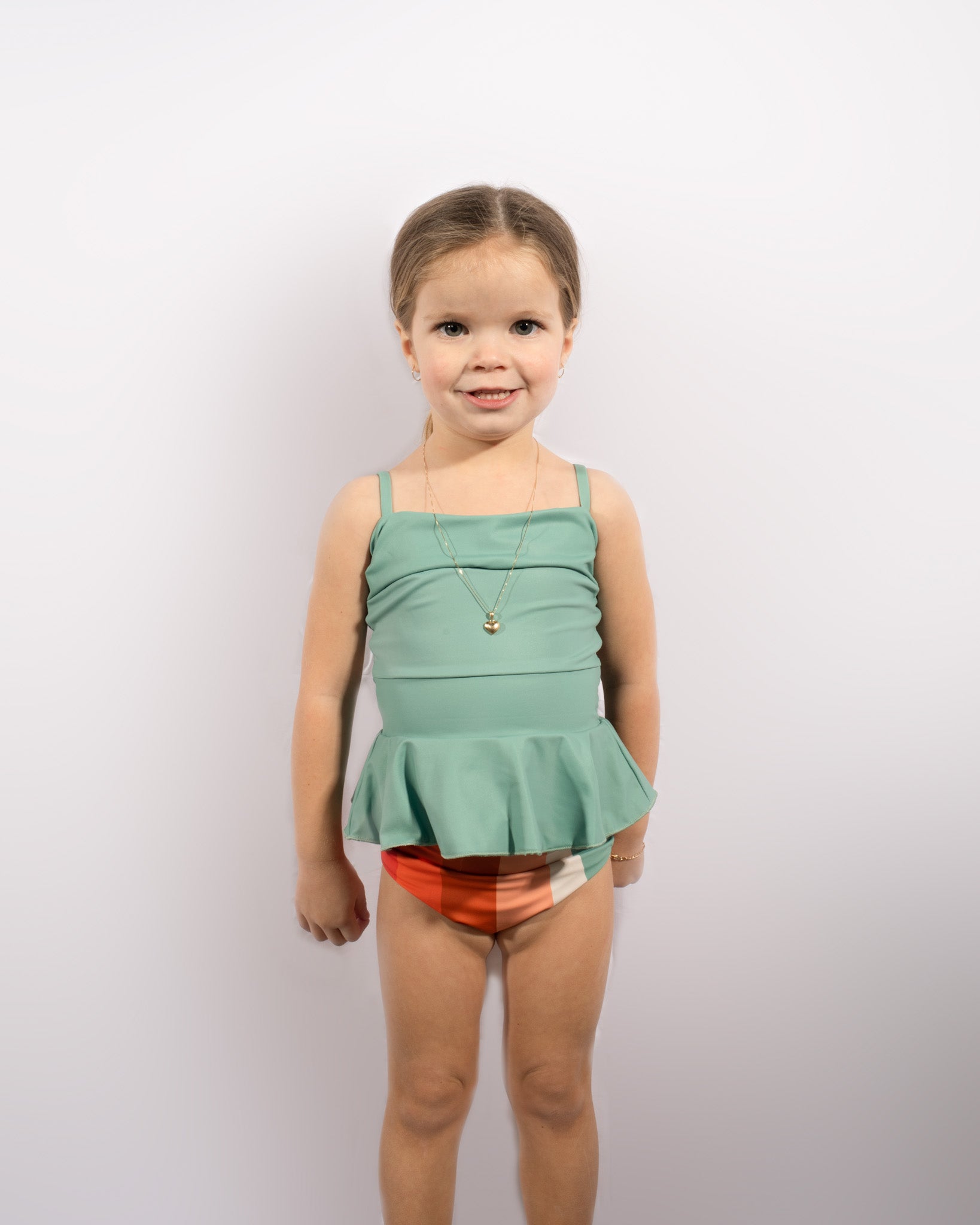 Indy Girls Reversible Tankini Swimsuit - 2 Piece Bikini Set for Women & Teens - UPF 50+ Sun Protection - Perfect for Beach, Pool & Summer Vacations