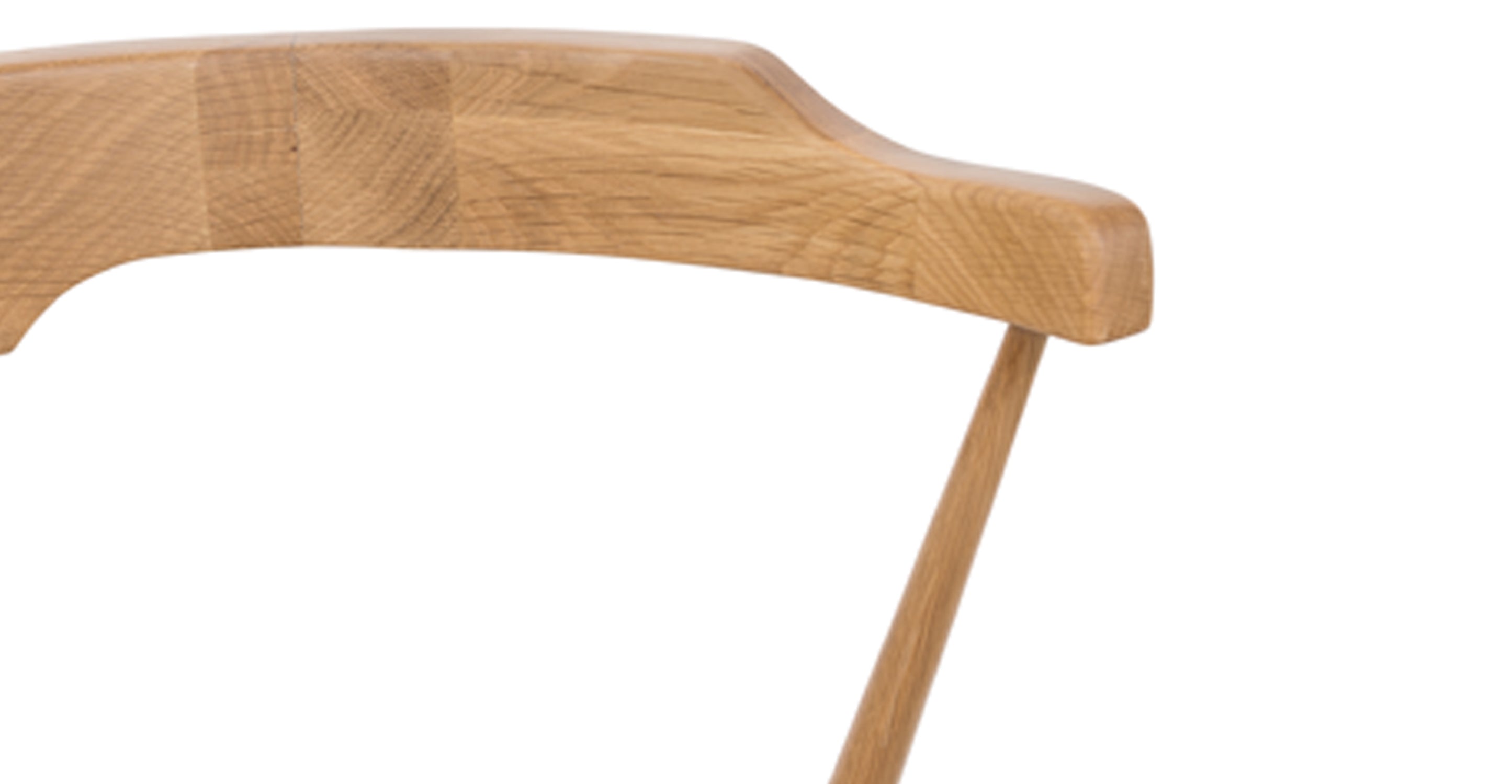 Enzo Dining Chair - Modern Wooden Dining Room Chair with Upholstered Seat - Perfect for Kitchen, Dining Room, and Home Office