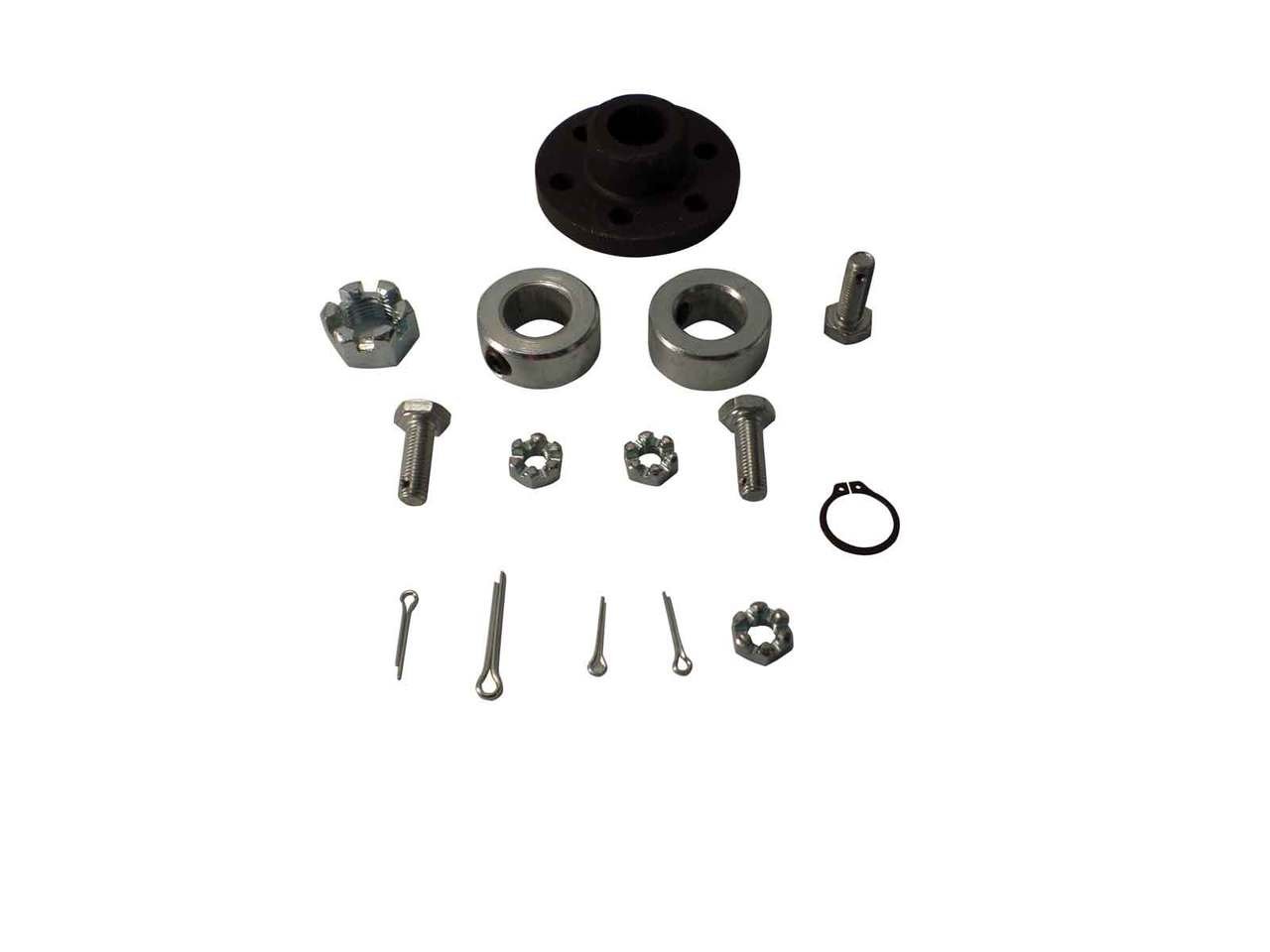 Steering Shaft Hardware Kit - Universal Fit, No Shaft or Pitman Arms Included - Perfect for Car, Truck & SUV Steering System Repairs & Upgrades
