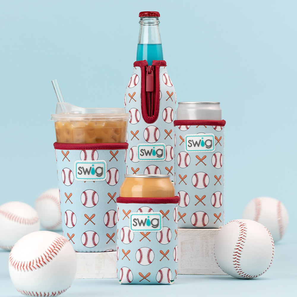 Home Run Can Cooler - Insulated Beer Can Holder for Baseball Games, BBQs & Outdoor Parties - Keep Drinks Cold & Hands Sweat-Free