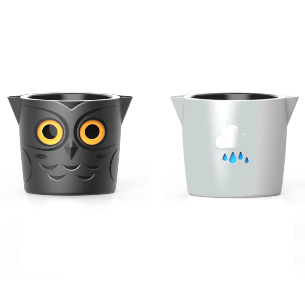 Self Watering Plant Pots with Smart Sensor - Cute Owl & Cloud Planters for Kids Indoor Gardening Kit | Perfect for Home Decor, Classroom Activities & Toddler Educational Gifts