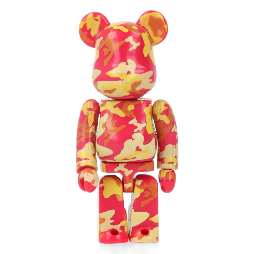 Authentic Bearbrick Series 12 Andy Warhol Foundation by Maharishi (Pattern) - 100% Collectible Vinyl Art Toy for Home Decor & Pop Culture Enthusiasts