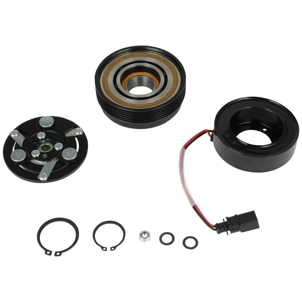 High-Performance AC Compressor Kit for 2000-2006 Audi TT 1.8L - Direct Fit Replacement with AC Clutch - Perfect for Summer Cooling & Auto AC Repair