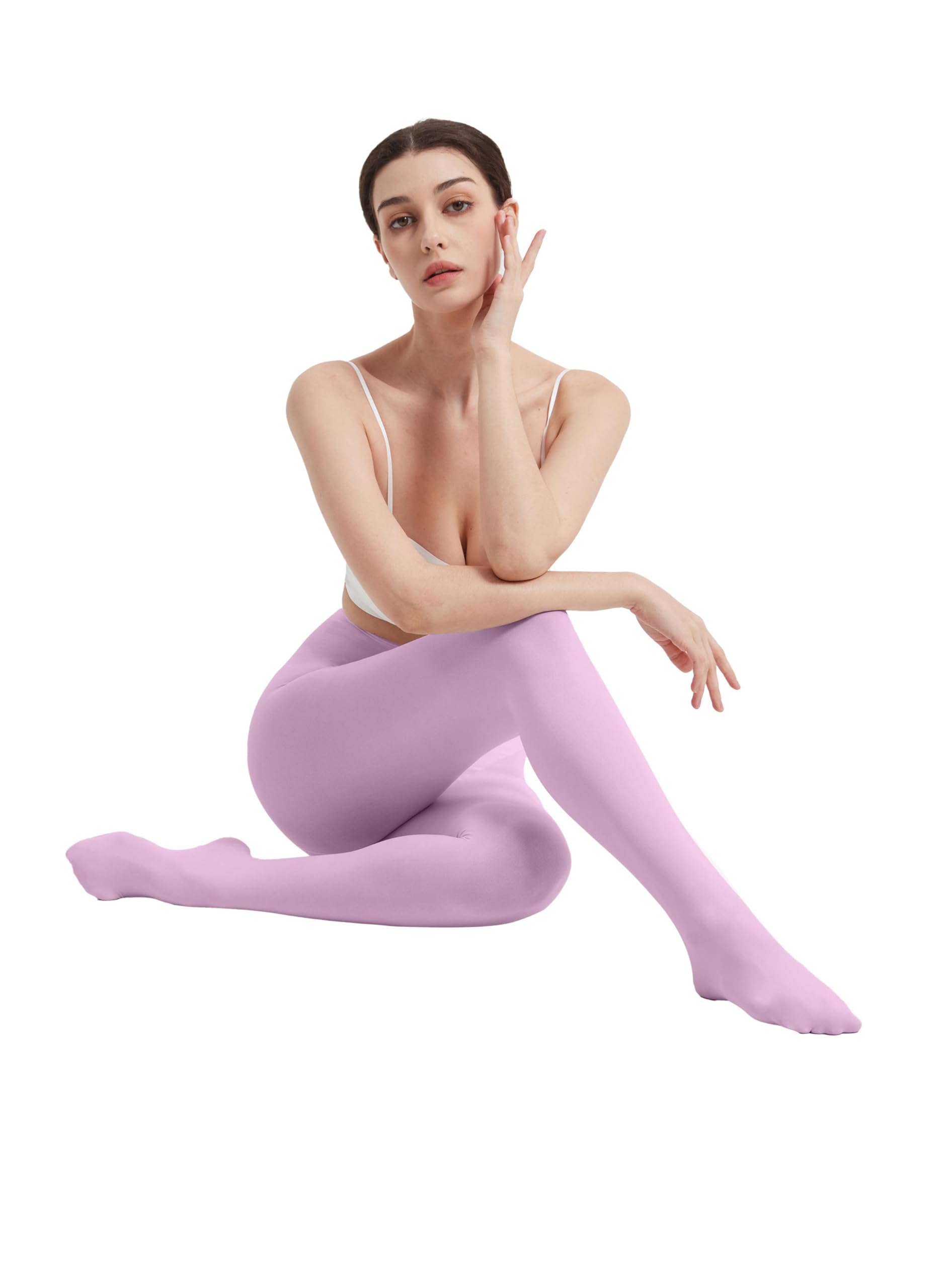 80D Semi Opaque Tights for Women - Stretchable High Waist Stockings, Soft Pantyhose with 20+ Colors - Perfect for Work, Daily Wear & Fashion Outfits
