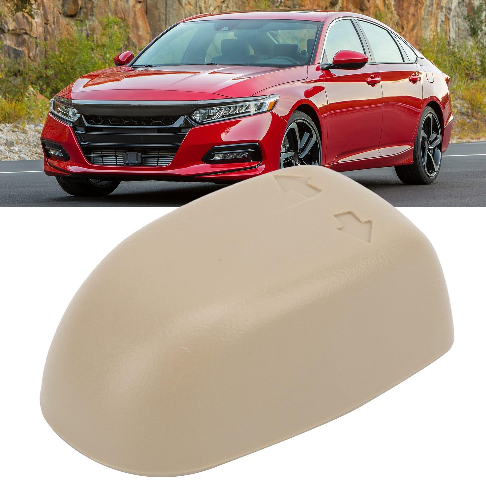 Aramox Seat Switch Knob Replacement for Honda Accord CRV - 81252-SDB-A71ZC Seat Adjustment Control Button | Perfect for Car Interior Repair & Comfort Upgrade