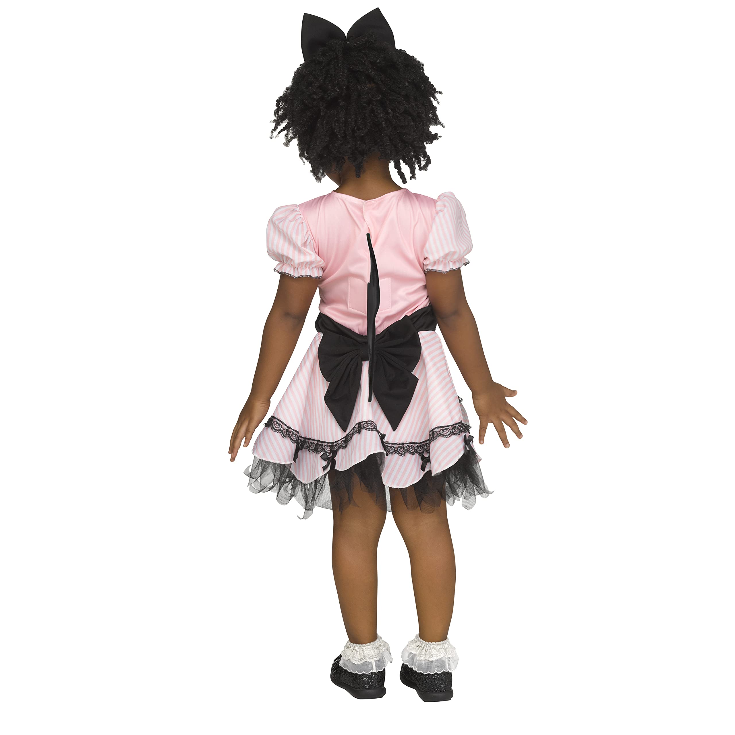 Fun World Wind-Up Dolly Toddler Costume - Extra Large (4-6 Years) | Halloween Dress Up & Pretend Play Outfit for Kids