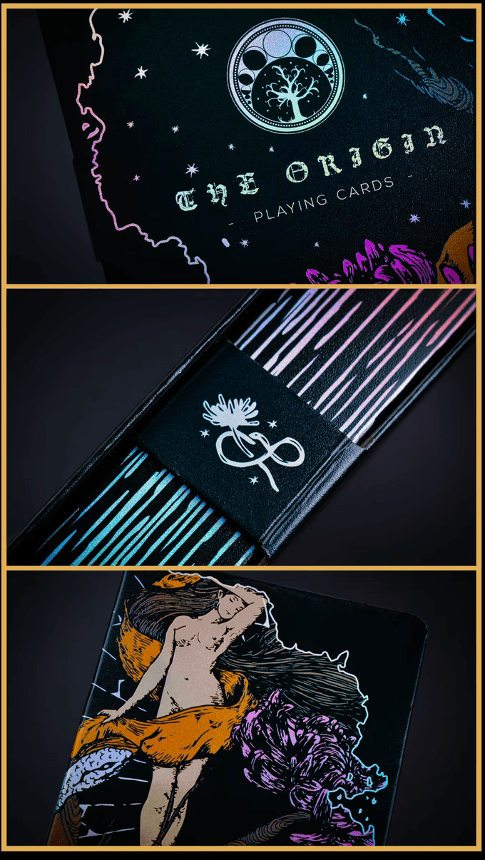 The Origin Playing Cards - Premium Special Edition Deck for Poker, Magic Tricks & Collectors | Perfect for Game Nights, Cardistry & Gifts
