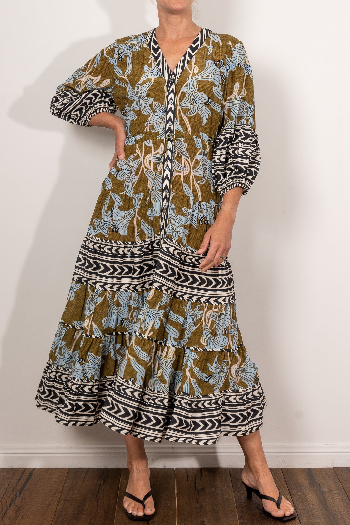 Trelise Cooper All Together Now Dress - Stylish Women's Floral Midi Dress for Casual Outings, Parties & Summer Events